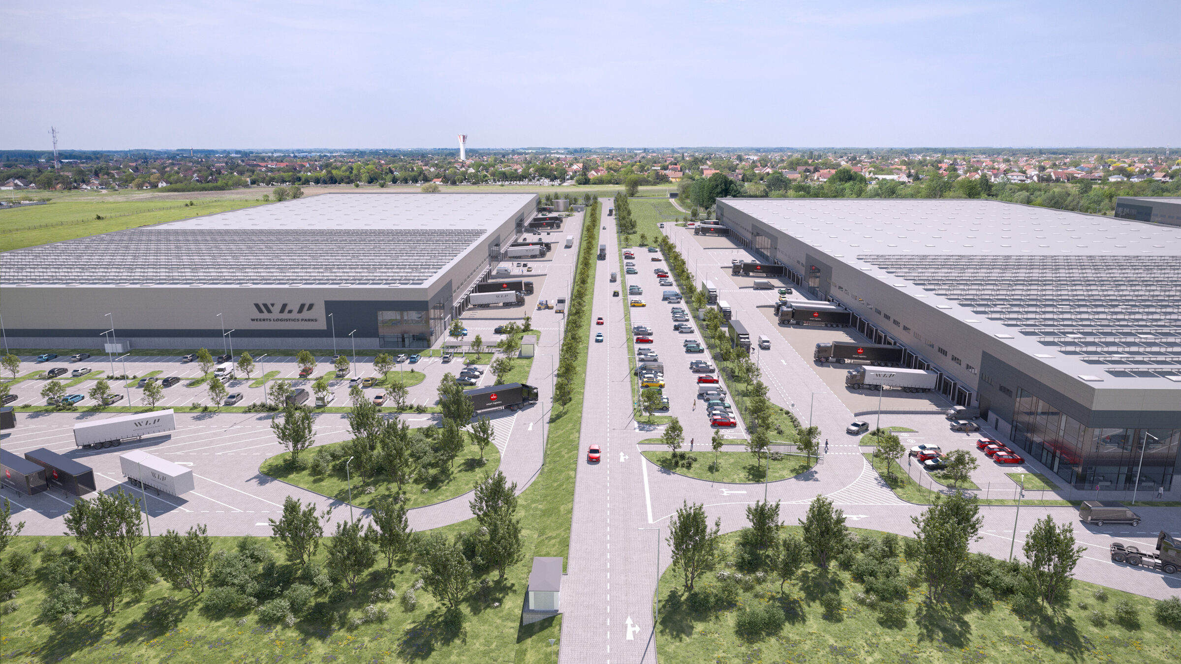 WLP Vecsés Airport – parkbelső és parkolók